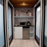 Área de frigo bar para privados