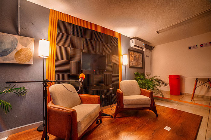 Sala para entrevistas